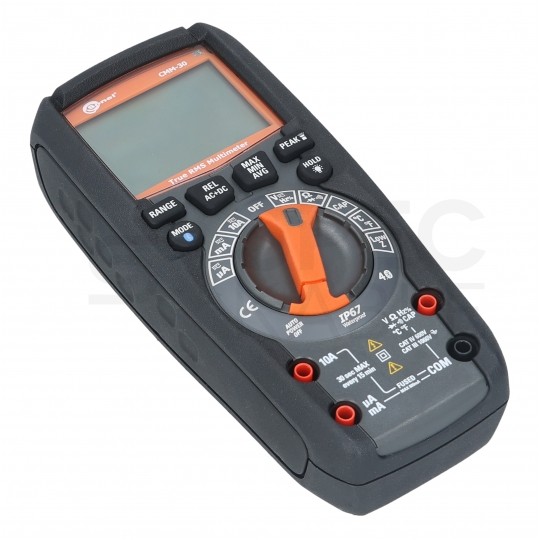 Miernik przemysłowy z pomiarem temperatury multimetr cyfrowy z wyświetlaczem LCD SONEL CMM-30