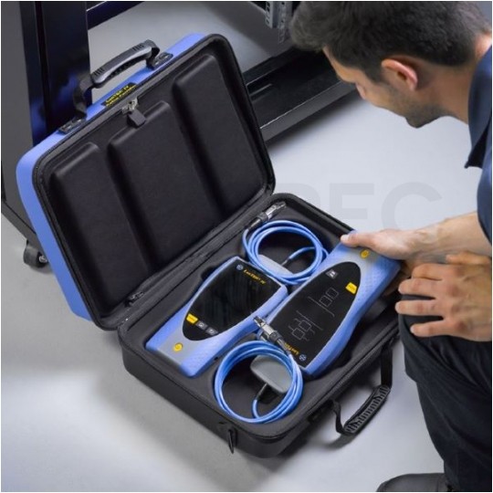 Miernik tester certyfikacyjny okablowania strukturalnego 6A/6/5E/5/3 oraz ISO EA/E/D/C, dokładność pomiaru Level IIIe LanTEK IV-S 500