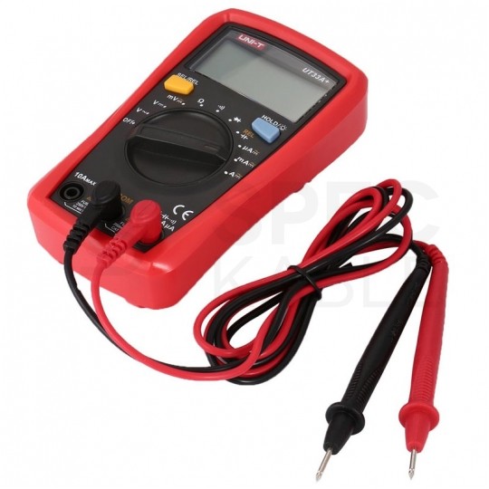 Miernik uniwersalny z pomiarem pojemności multimetr cyfrowy z wyświetlaczem LCD UNI-T UT33A+