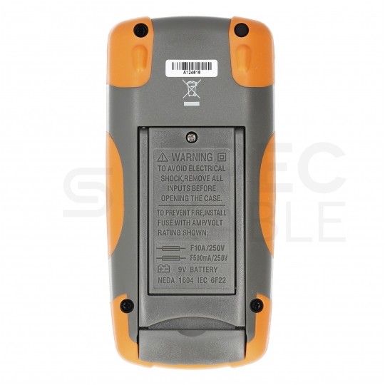 Miernik uniwersalny z pomiarem temperatury multimetr cyfrowy z wyświetlaczem LCD SONEL CMM-10