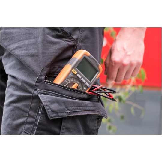 Miernik uniwersalny z pomiarem temperatury multimetr cyfrowy z wyświetlaczem LCD SONEL CMM-10