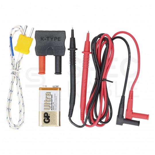 Miernik uniwersalny z pomiarem temperatury multimetr cyfrowy z wyświetlaczem LCD SONEL CMM-10