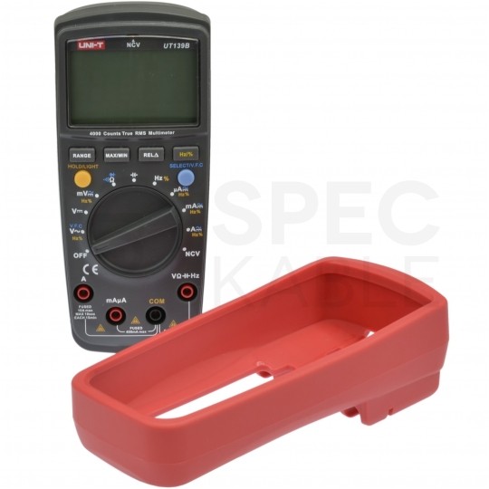 Miernik uniwersalny z pomiarem True RMS multimetr cyfrowy z wyświetlaczem LCD UNI-T UT139B