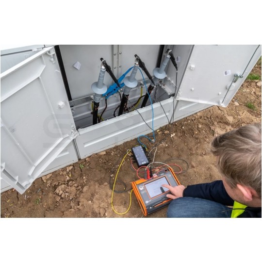 Miernik wielofunkcyjny z funkcją testu wyłączników RCD i pomiaru rezystancji izolacji wysokim napięciem [2,5kV] tester cyfrowy LCD + WiFi do instalacji elektryczych i odbiorów SONEL MPI-536