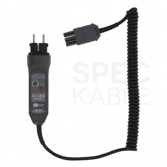 Miernik wielofunkcyjny z funkcją testu wyłączników RCD i pomiaru rezystancji izolacji wysokim napięciem [2,5kV] tester cyfrowy LCD + WiFi do instalacji elektryczych i odbiorów SONEL MPI-536