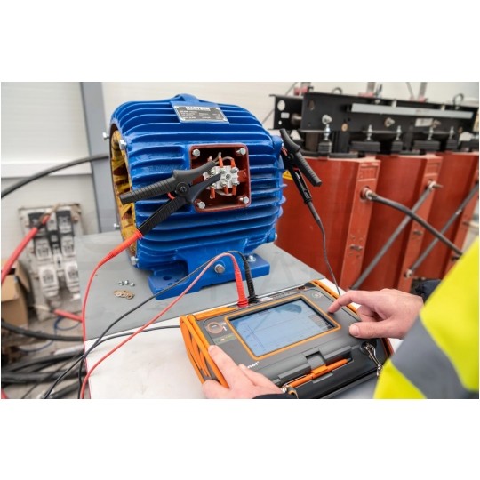 Miernik wielofunkcyjny z funkcją testu wyłączników RCD i pomiaru rezystancji izolacji wysokim napięciem [2,5kV] tester cyfrowy LCD + WiFi do instalacji elektryczych i odbiorów SONEL MPI-536