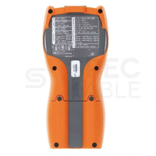 Miernik wielofunkcyjny z funkcją testu wyłączników RCD tester cyfrowy LCD + Bluetooth do instalacji elektryczych SONEL MPI-506