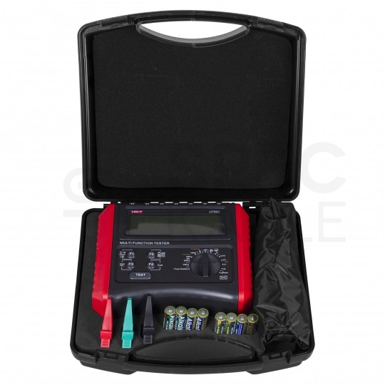 Miernik wielofunkcyjny z funkcją testu wyłączników RCD tester cyfrowy LCD do instalacji elektrycznych UNI-T UT593