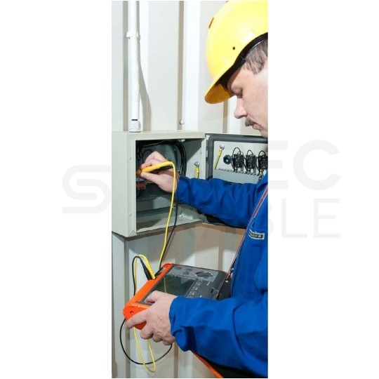 Miernik wielofunkcyjny z funkcją testu wyłączników RCD tester cyfrowy LCD do instalacji elektryczych i odbiorów SONEL MPI-520