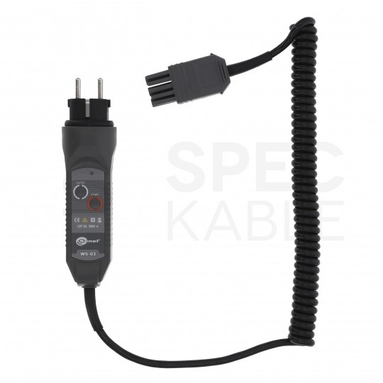 Miernik wielofunkcyjny z funkcją testu wyłączników RCD tester cyfrowy LCD do instalacji elektryczych i odbiorów SONEL MPI-520