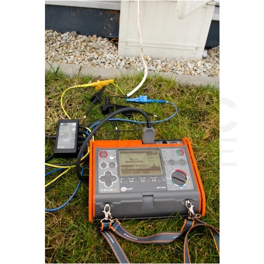 Miernik wielofunkcyjny z funkcjami pomiaru uziemień tester cyfrowy LCD do instalacji elektrycznych i odbiorów SONEL MPI-530