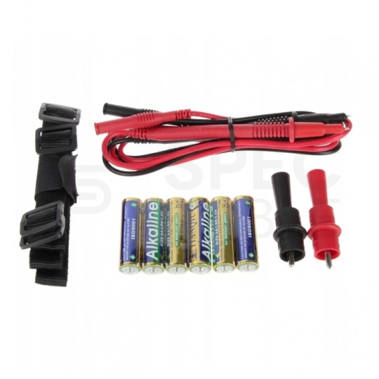 Miernik wielofunkcyjny z pomiarem rezystancji izolacji tester cyfrowy LCD do instalacji elektrycznych UNI-T UT501B