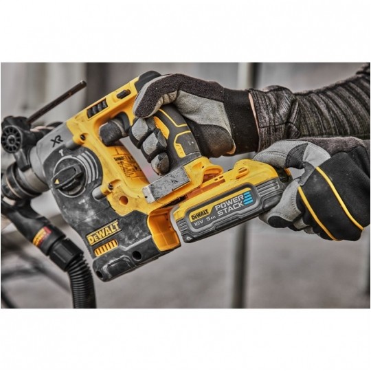 MŁOTOWIERTARKA 18V SDS-PLUS XR BL 2*5.0AH T-STAK DEWALT
