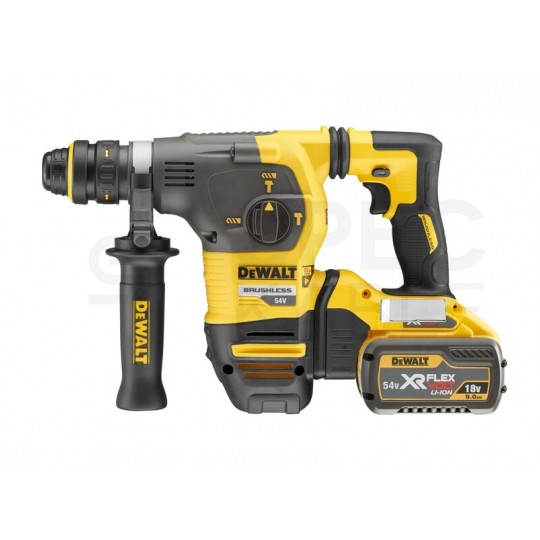 MŁOTOWIERTARKA FLEXVOLT 18V/54V SDS-PLUS 2*9.0AH DEWALT