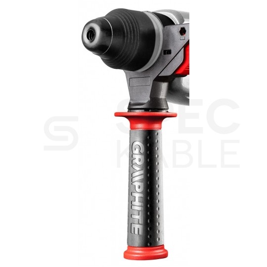 Młotowiertarka udarowa sieciowa 230V 900W z uchwytem i walizką SDS-Plus 2-funkcyjna 3.4J GRAPHITE 58G539