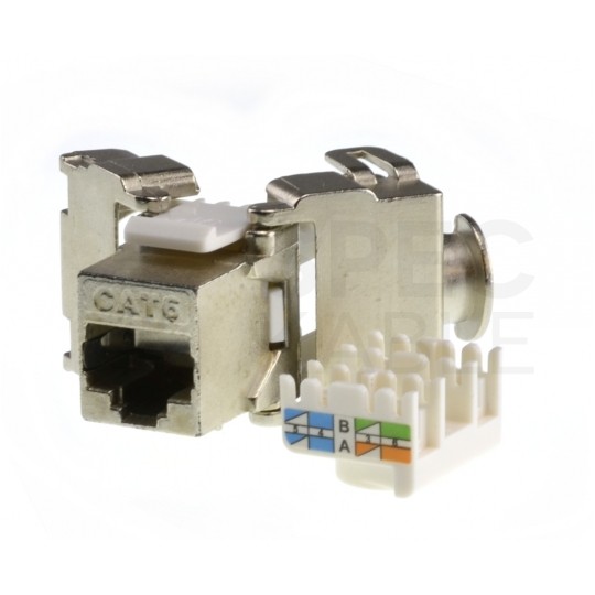Moduł keystone RJ45 FTP kat.6 ekranowany beznarzędziowy NEKU