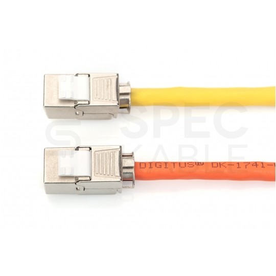 Moduł keystone RJ45 FTP kat.6A ekranowany metalowy beznarzędziowy DIGITUS