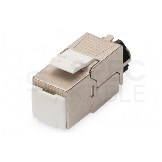 Moduł keystone RJ45 FTP kat.6A ekranowany metalowy DIGITUS
