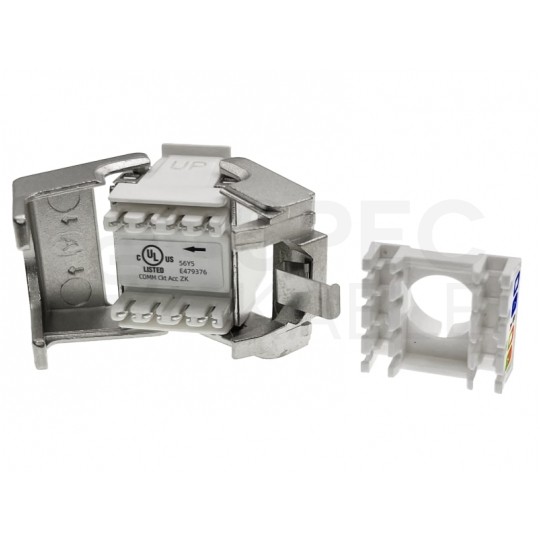 Moduł keystone RJ45 STP kat.6 ekranowany beznarzędziowy Alantec Plus