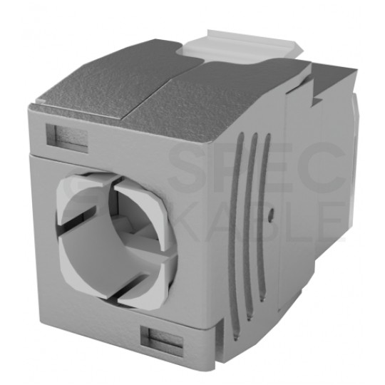 Moduł keystone RJ45 STP kat.6A ekranowany beznarzędziowy multifunkcyjny z osłoną przeciwkurzową WireArte