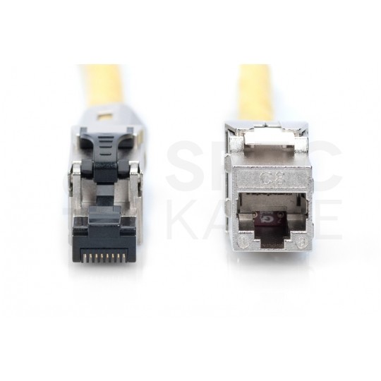 Moduł keystone RJ45 STP kat.8.1 beznarzędziowy metal DIGITUS