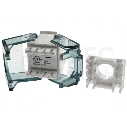 Moduł keystone RJ45 UTP kat.6 nieekranowany beznarzędziowy Alantec Plus