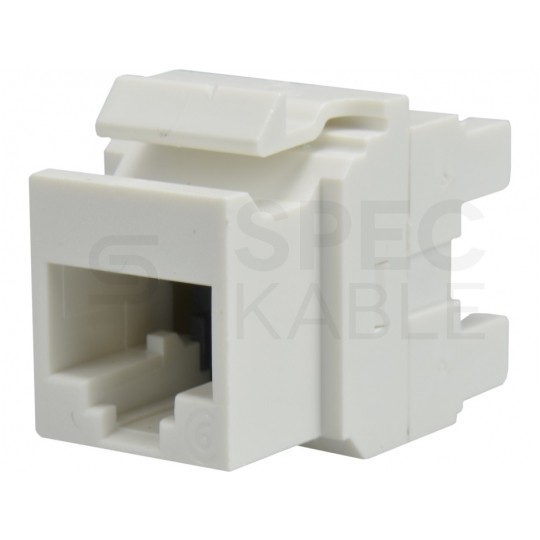 Moduł keystone RJ45 UTP kat.6 nieekranowany biały Molex