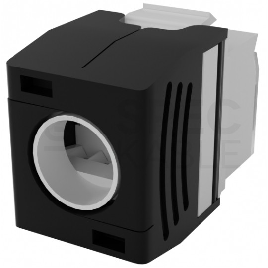 Moduł keystone RJ45 UTP kat.6A nieekranowany beznarzędziowy multifunkcyjny z osłoną przeciwkurzową WireArte