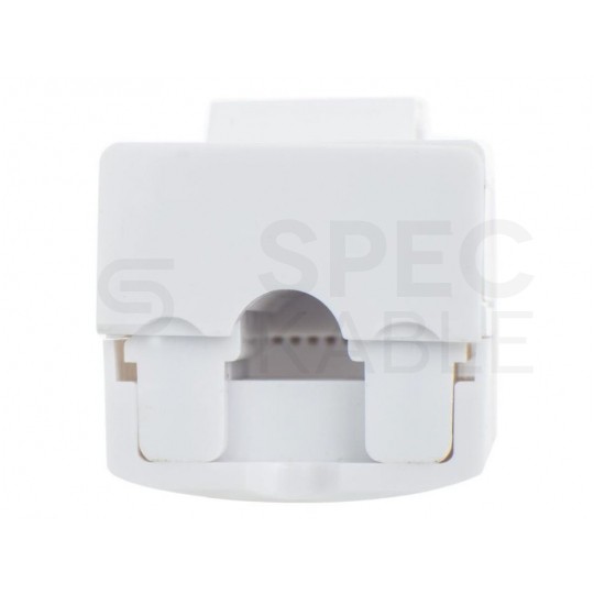 Moduł keystone telefoniczny kat.3 RJ11 6P4C biały Alantec