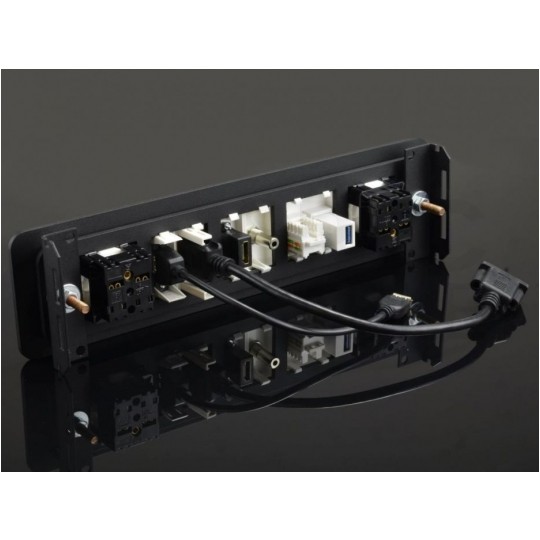 Moduł keystone telefoniczny kat.3 RJ11 6P4C biały Alantec