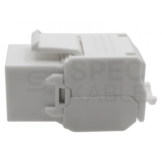 Moduł keystone z wbudowaną identyfikacją LED RJ45 UTP kat.6A nieekranowany beznarzędziowy WireArte