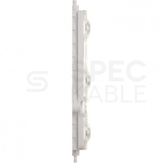 Moduł oświetleniowy 3x LED SMD 0,72W 12V 83lm/W czerwony z taśmą samoprzylepną IP68