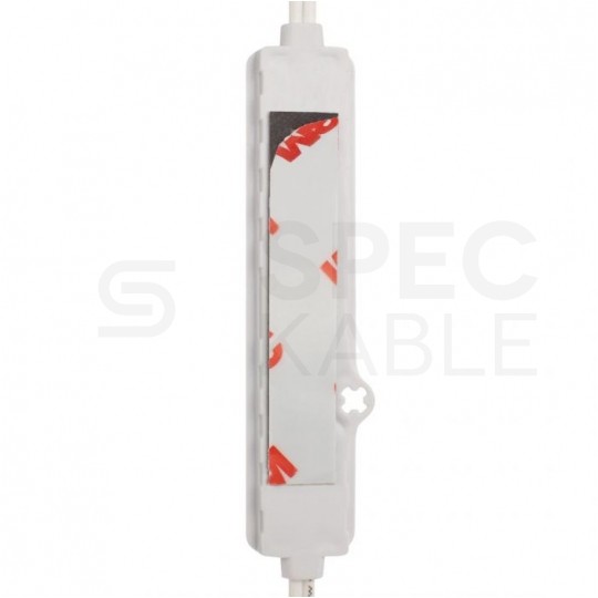 Moduł oświetleniowy 3x LED SMD 0,72W 12V 83lm/W niebieski z taśmą samoprzylepną IP68