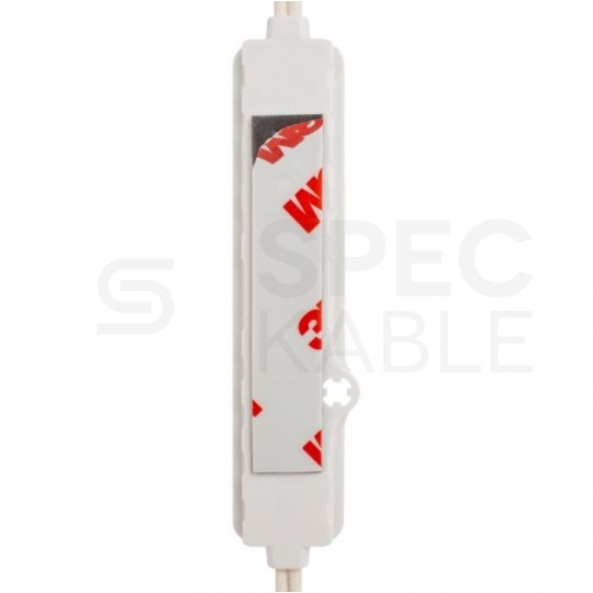 Moduł oświetleniowy 3x LED SMD 0,72W 12V 83lm/W zielony z taśmą samoprzylepną IP68