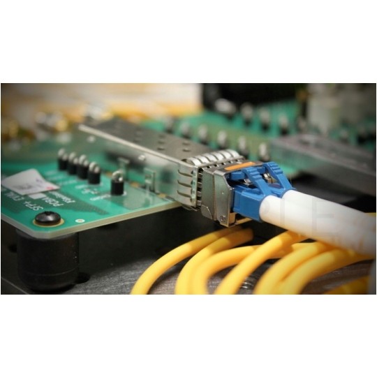 Moduł SFP+ (mini-GBIC) jednomodowy SM LC duplex DDMI do 10km 10Gbit/s Wave Optic