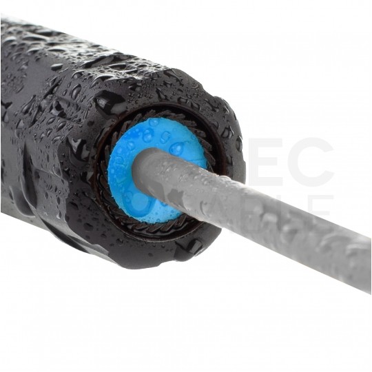 Mufa kablowa IP68 2xRJ45 kat.6 ekranowana FTP STP hermetyczna