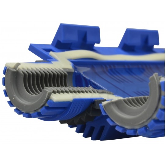 Mufa kablowa żelowa na kable 3x1,5-6mm2 hermetyczna IP68 190x60x47mm przelotowa SHARK