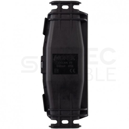 Mufa kablowa żelowa prosta uniwersalna do 4x10mm2 hermetyczna IP68 165x62x36mm bez złączek, przelotowa, wielokrotnego użytku MOREK