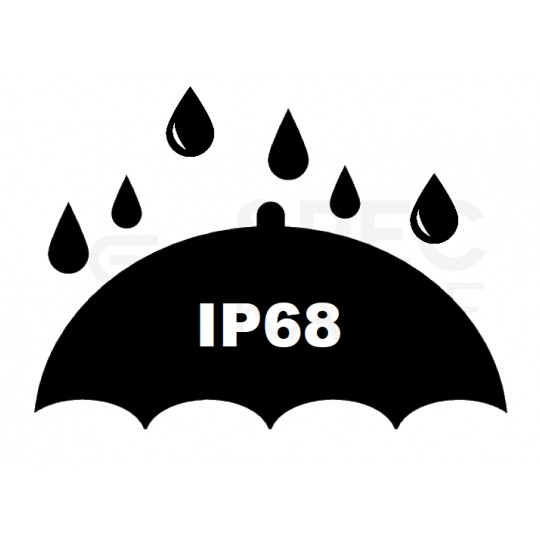 Mufa kablowa, żelowa puszka hermetyczna na złączkę 1x0,5-6mm2 42x38x26mm IP68