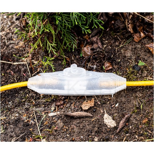 Mufa kablowa żywiczna na kable 5x1,5-10mm2 wodoodporna IPx8 przelotowa Etelec Submarine