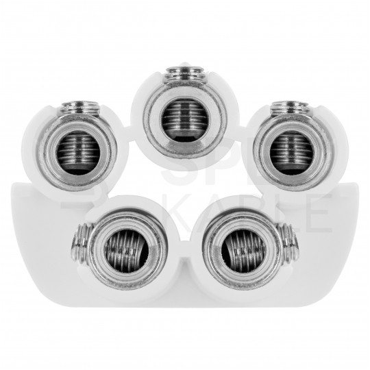 Mufa kablowa żywiczna na kable 5x1,5-10mm2 wodoodporna IPx8 przelotowa Etelec Submarine