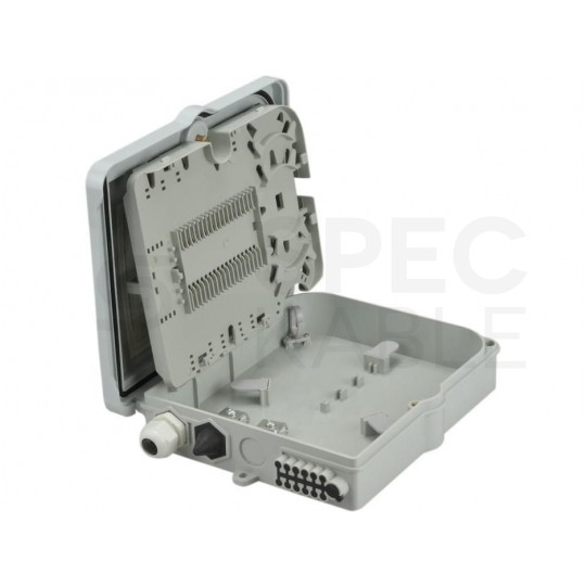 Mufa przełącznica światłowodowa FO na 12 adapterów SC simplex IP65 NEKU