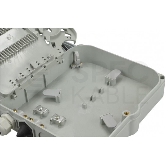 Mufa przełącznica światłowodowa FO na 12 adapterów SC simplex IP65 NEKU