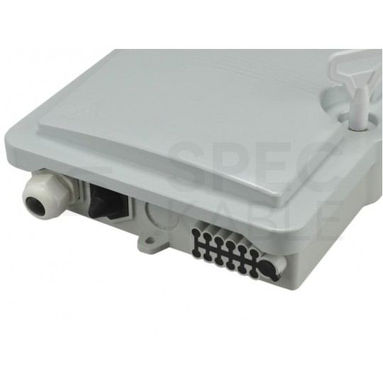 Mufa przełącznica światłowodowa FO na 12 adapterów SC simplex IP65 NEKU