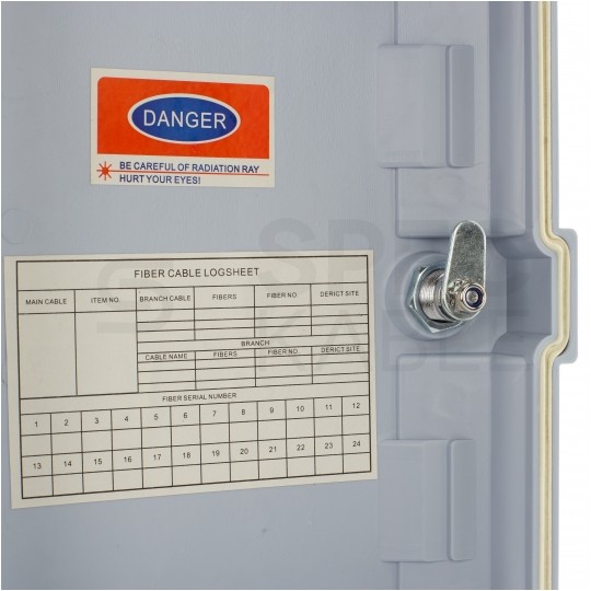 Mufa przełącznica światłowodowa FO na 12 adapterów SC simplex IP65 TELCOLINE