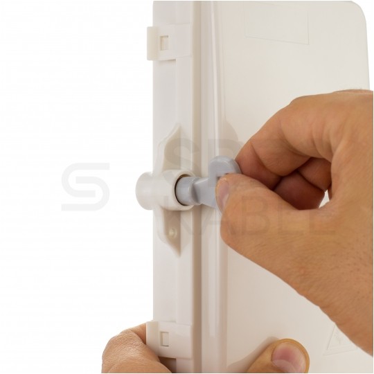 Mufa przełącznica światłowodowa FO na 4 adaptery SC simplex IP65 NEKU