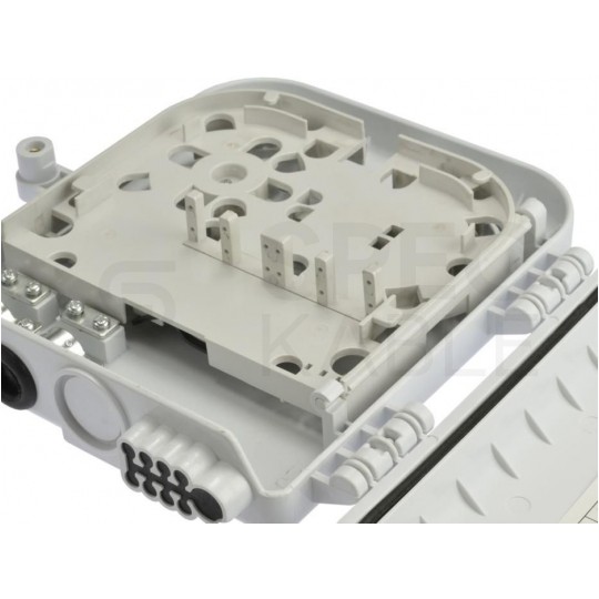 Mufa przełącznica światlowodowa FO na 8 adapterów SC simplex IP65 NEKU