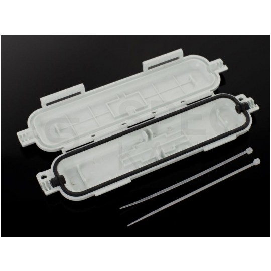 Mufa światłowodowa FO naścienna MINI na 1 adapter SC simplex IP65 NEKU