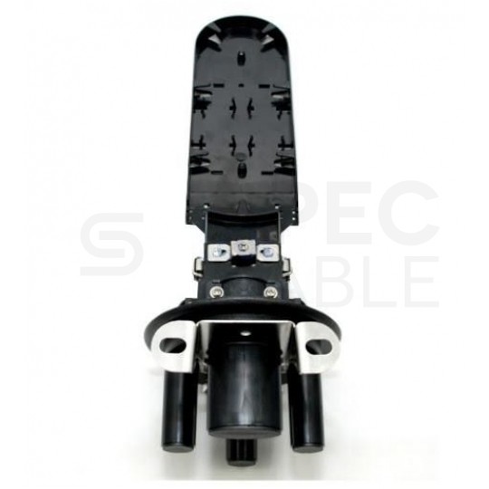 Mufa światłowodowa, kapturowa 144 spawy (6x24) pionowa IP68 TELCOLINE