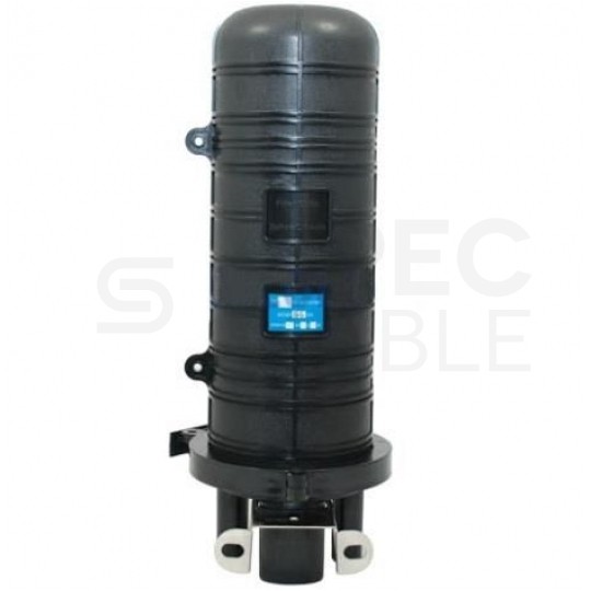 Mufa światłowodowa, kapturowa 144 spawy (6x24) pionowa IP68 TELCOLINE